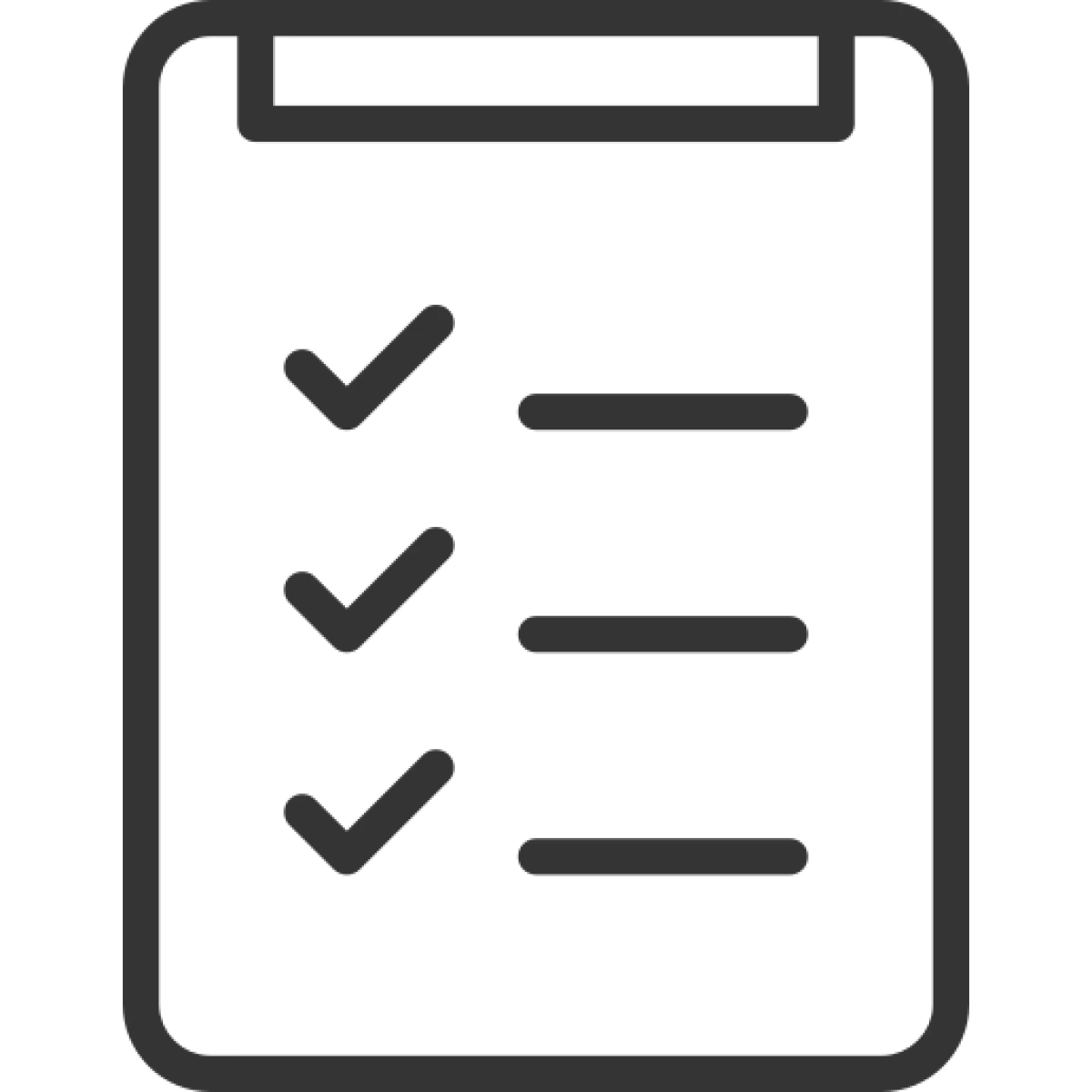 Icon Checkliste – passende Jobauswahl